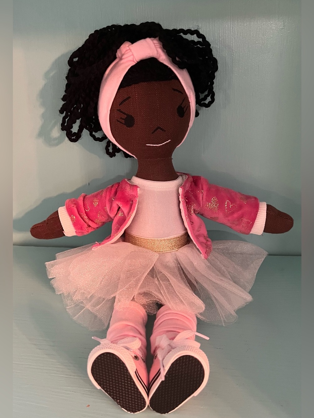Adorable Harperlman Nylah Ballerina-Style 14” Rag Doll